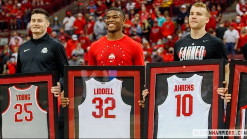 Kyle Young, E.J. Liddell and Justin Ahrens