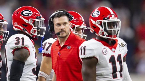 Dan Lanning, current Oregon head coach and former Georgia defensive coordinator.