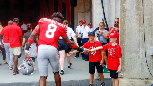 Ohio State player Javontae Jean-Baptiste