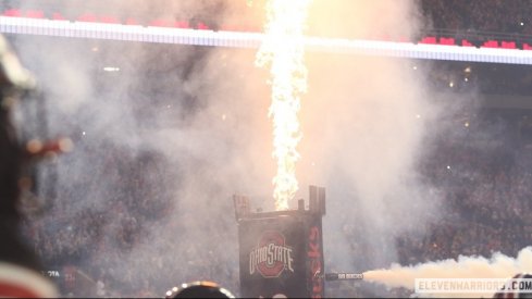 Ohio State’s home night game against Wisconsin will be a blackout in the Shoe.