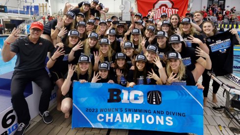 The Ohio State women's swim and dive team