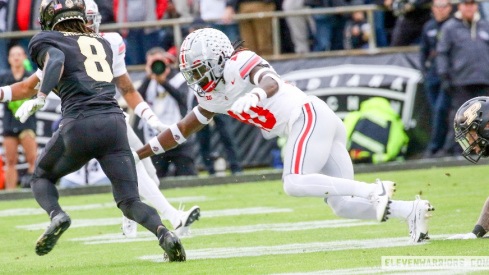 Denzel Burke vs. Purdue