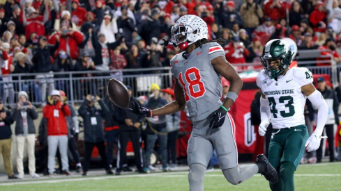 Ohio State wide receiver Marvin Harrison, Jr.