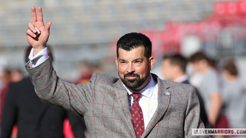 Ohio State football head coach Ryan Day