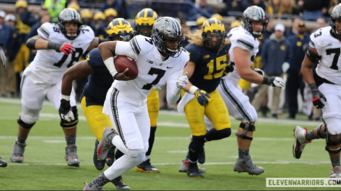 Dwayne Haskins vs. Michigan in 2017