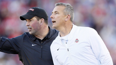 Ryan Day and Urban Meyer