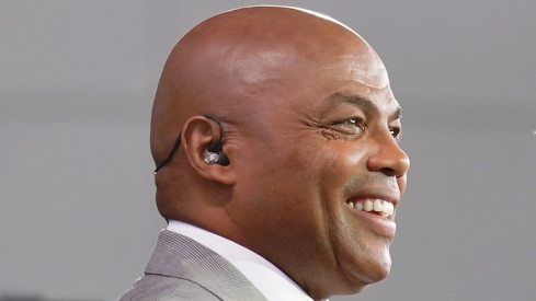 Charles Barkley of the Inside the NBA broadcast team.