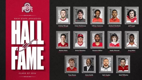 Ohio State’s 2024 Athletics Hall of Fame class