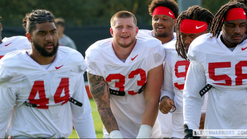 JT Tuimoloau, Jack Sawyer, Tyleik Williams and Ty Hamilton