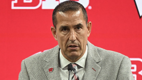 Wisconsin Badgers head coach Luke Fickell