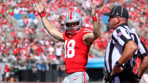 Ohio State quarterback Will Howard