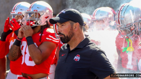 Ohio State head football coach Ryan Day