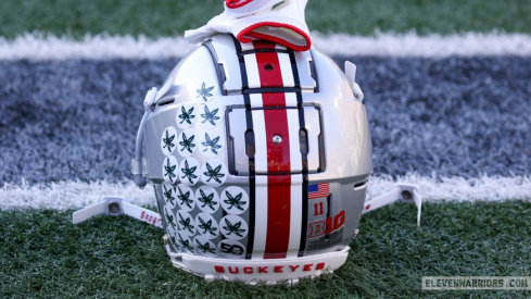 The Ohio State University Football helmet