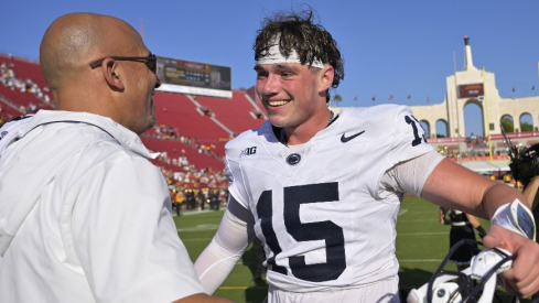 James Franklin and Drew Allar