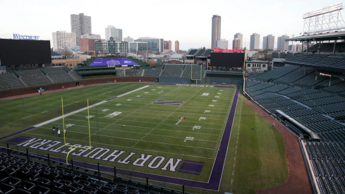 Northwestern‘s football field in 2023