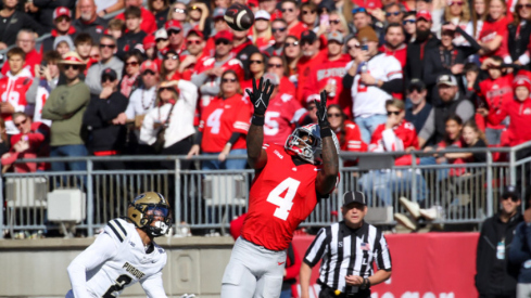 Ohio State wide receiver Jeremiah Smith