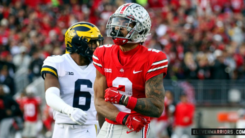 Ohio State wide receiver Emeka Egbuka