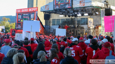 College GameDay set