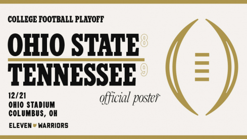 Tennessee/CFP First Round Game Poster