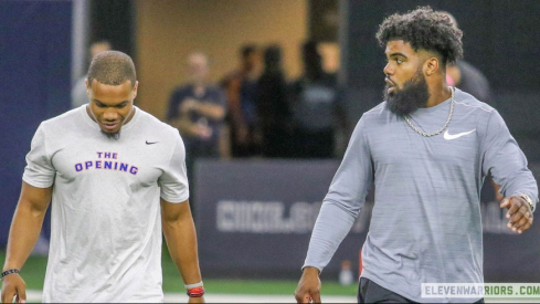 J.K. Dobbins and Ezekiel Elliott