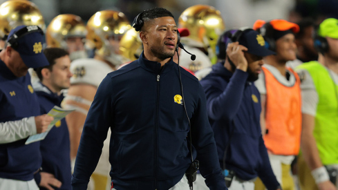 Marcus Freeman at Notre Dame