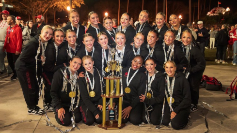 Ohio State dance team celebrates its national championship