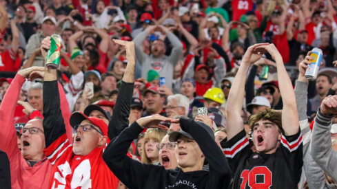 OSU Students Celebrate in the Shoe