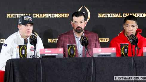 Will Howard, Ryan Day and Cody Simon