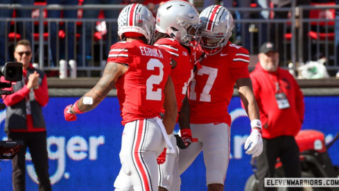 Emeka Egbuka, Jeremiah Smith and Carnell Tate