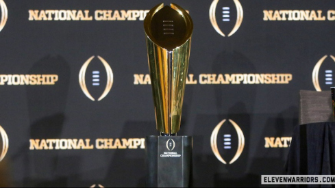 College Football Playoff trophy