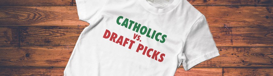 Eleven Warriors Catholics vs. Draft Picks 2022 Shirt