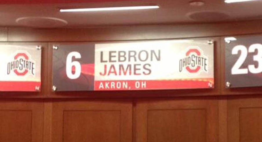 Why LeBron James has a locker in Ohio State's new basketball facility