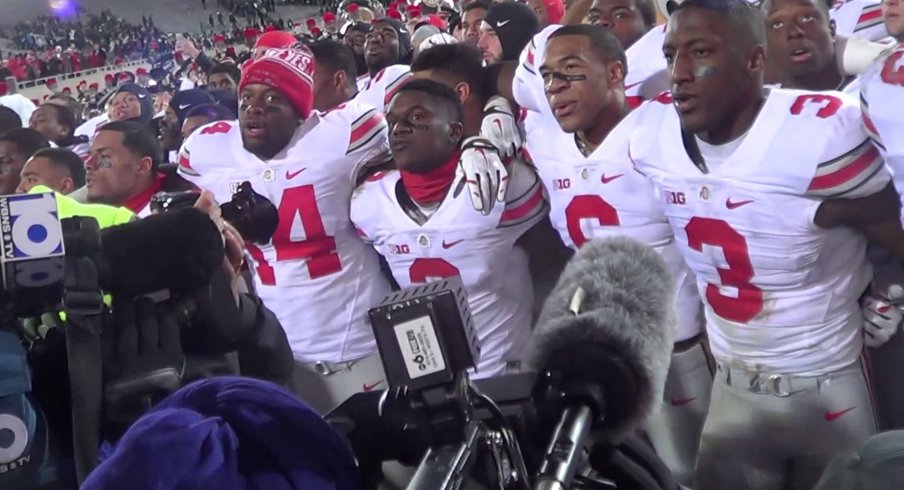 Videos: Ohio State's Celebration, Carmen Ohio, and Urban Meyer's Press ...