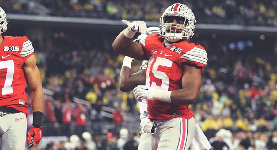 Photos: Ohio State vs. Oregon in the 2015 National Championship Game ...