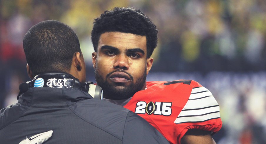 Ohio State's Tony Alford Yearning for Chance to Work With Ezekiel Elliott