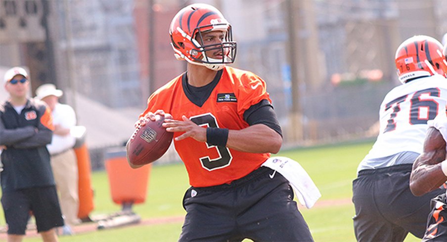 Terrelle Pryor not yet moving up depth chart, but impressing