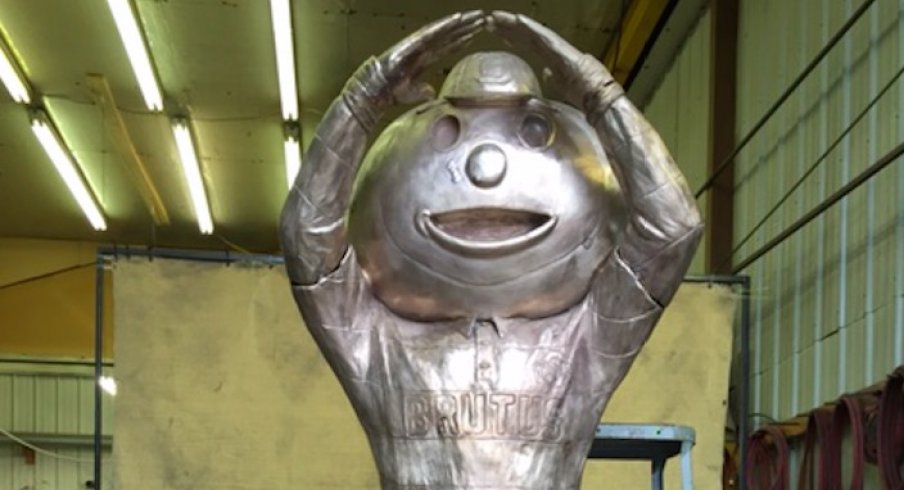 478-Pound Bronze Brutus Buckeye Statue Coming To Ohio State's ...