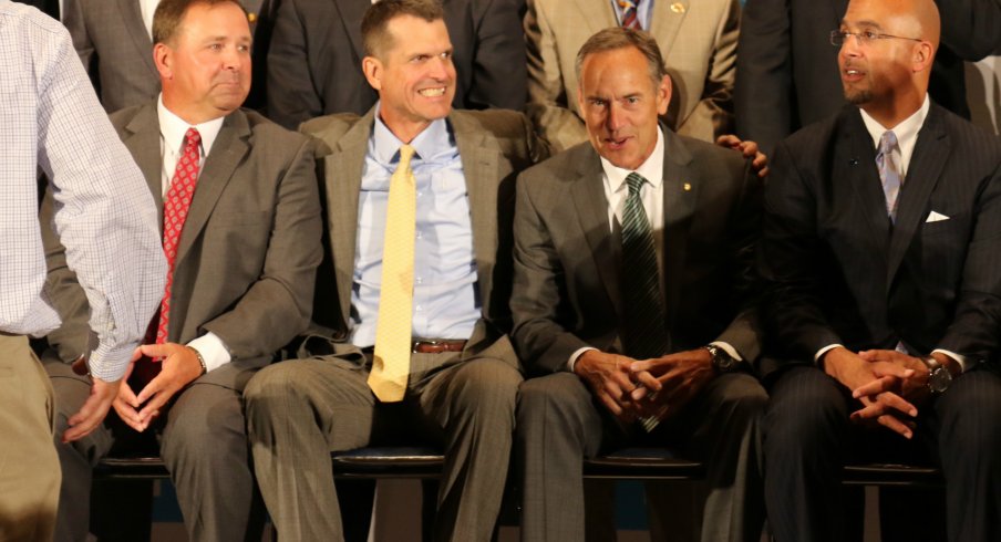 Jim Harbaugh makes everyone uncomfortable