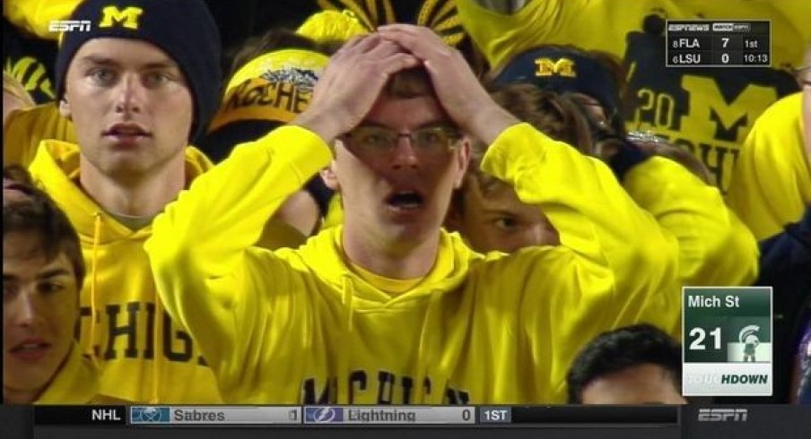 The Memed Michigan fan.