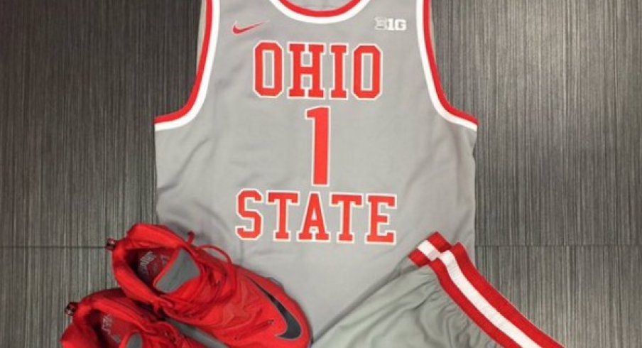 ohio state basketball throwback jersey