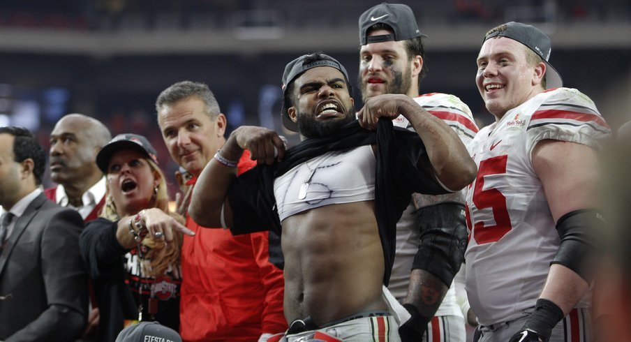 Ezekiel Elliott, No. 7 Ohio State topple No. 8 Notre Dame in Fiesta Bowl