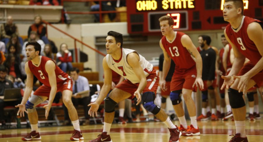 Ohio State's men's volleyball team earned its 25th MIVA regular season championship.