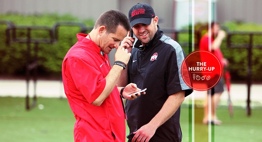 Ohio State assistants Tim Beck and Zach Smith