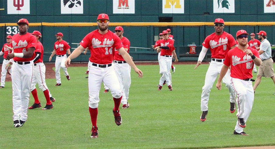 Ohio State is moving on to the next round of the Big Ten baseball tournament.