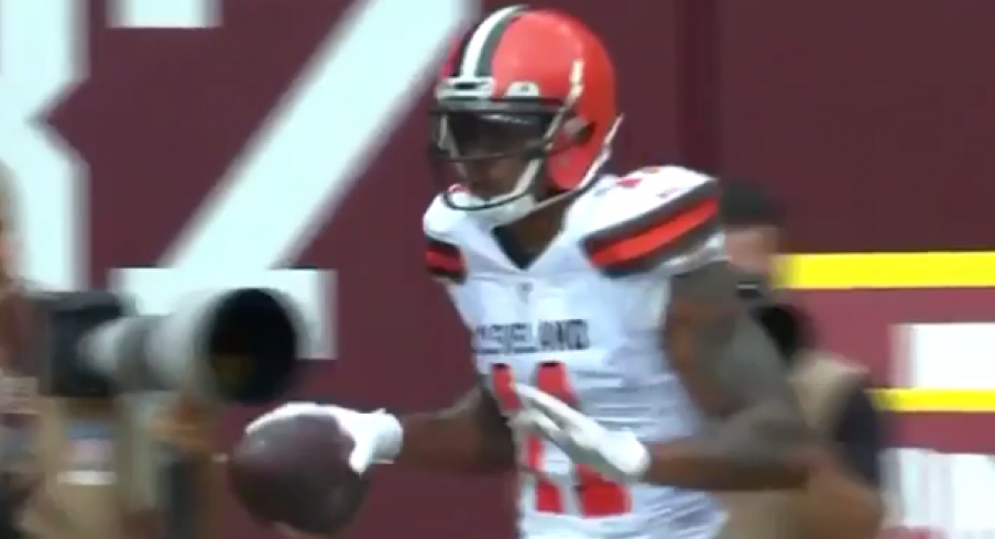 Video: Terrelle Pryor Beats Josh Norman For A Touchdown, Celebrates ...