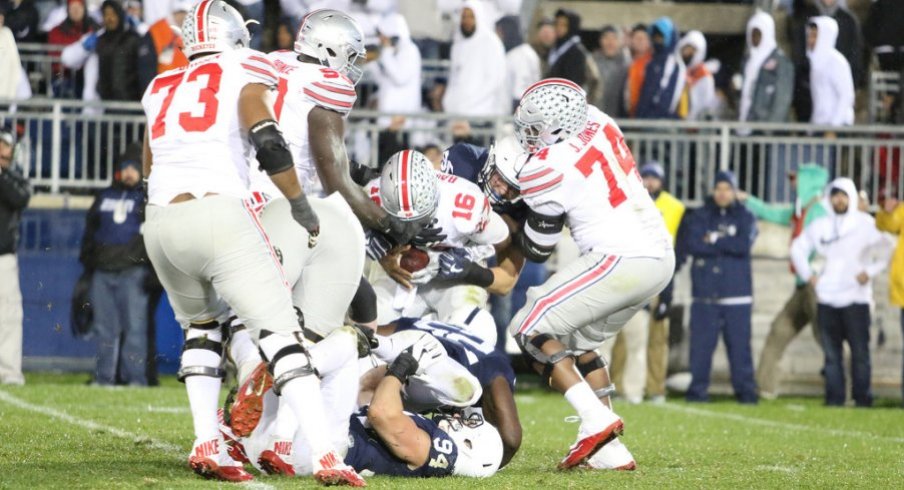 Ohio State Loses The Battle Upfront As Penn State Pulls Upset | Eleven ...