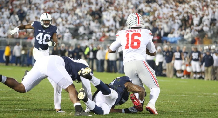 Three key stats from Ohio State's 24-21 loss to Penn State.