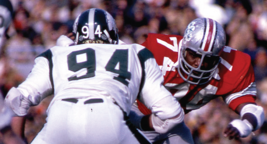 John Hicks, Star Lineman at Ohio State and Top Rookie for the