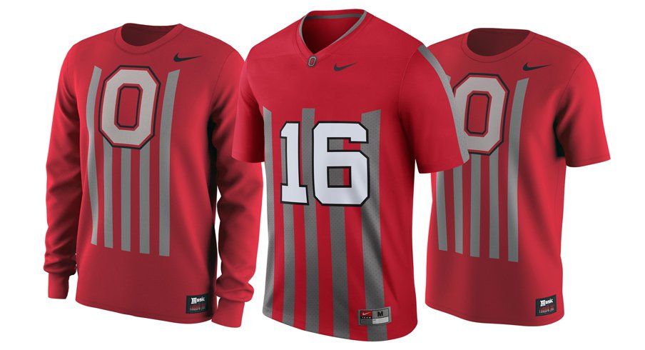 ohio state throwback football jersey