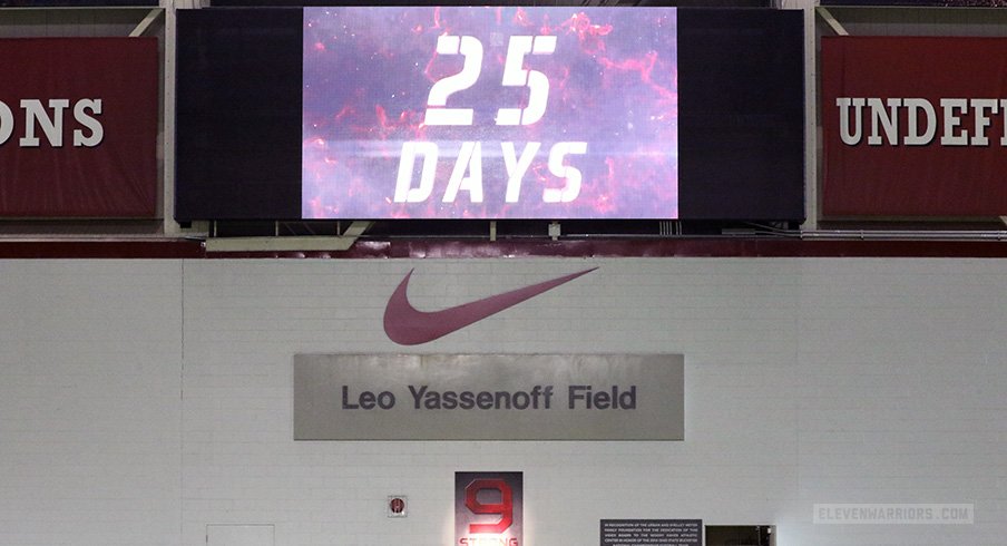 Ohio State's first bowl practice left players exhausted, with 25 days standing between them and Clemson.